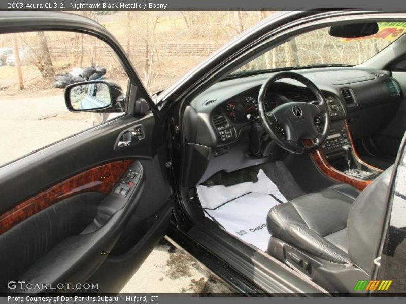 Nighthawk Black Metallic / Ebony 2003 Acura CL 3.2