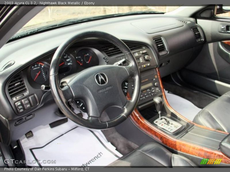Nighthawk Black Metallic / Ebony 2003 Acura CL 3.2