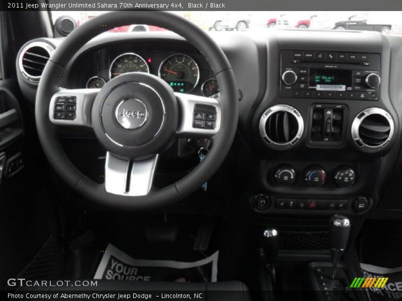 Black / Black 2011 Jeep Wrangler Unlimited Sahara 70th Anniversary 4x4