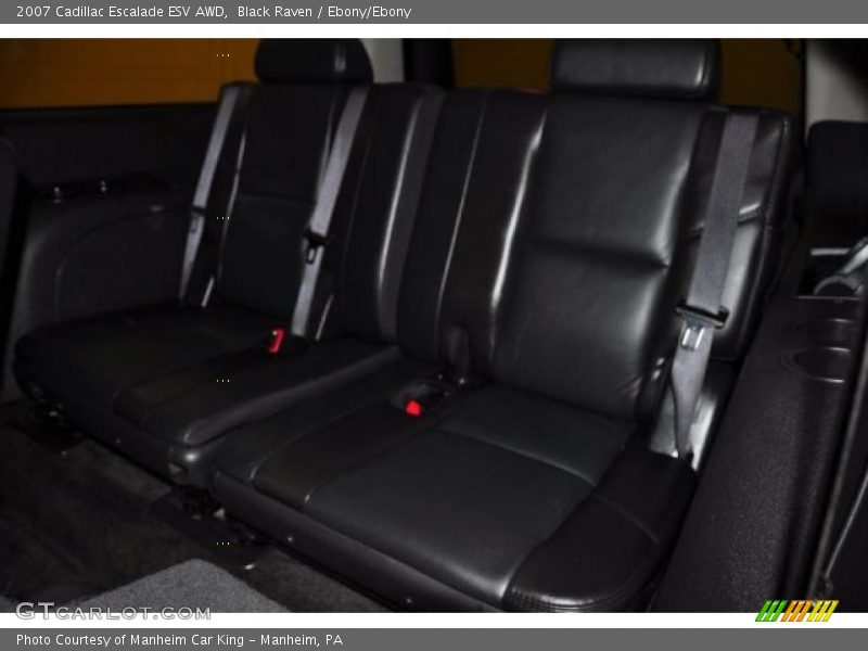 Black Raven / Ebony/Ebony 2007 Cadillac Escalade ESV AWD