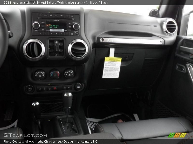 Black / Black 2011 Jeep Wrangler Unlimited Sahara 70th Anniversary 4x4