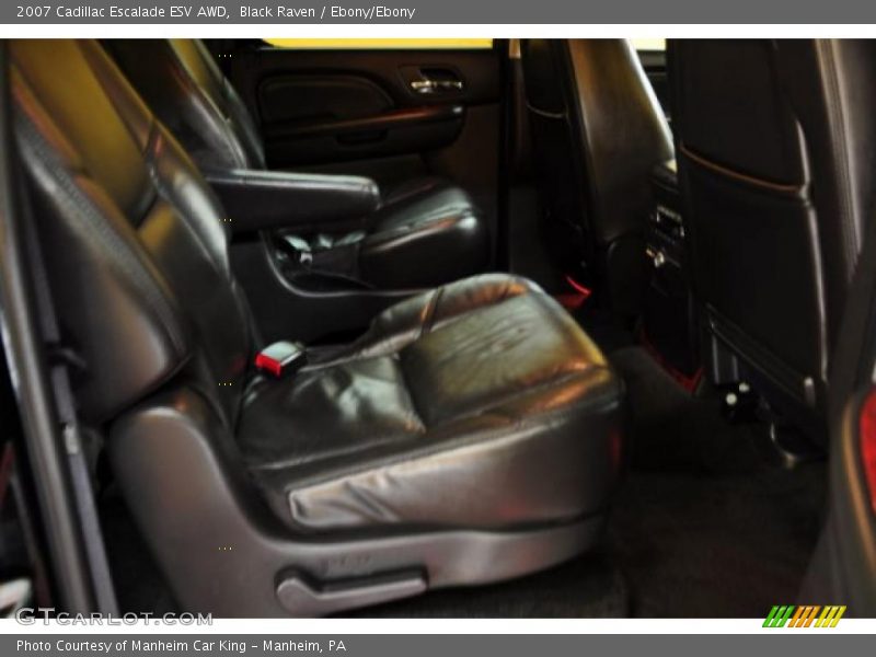 Black Raven / Ebony/Ebony 2007 Cadillac Escalade ESV AWD