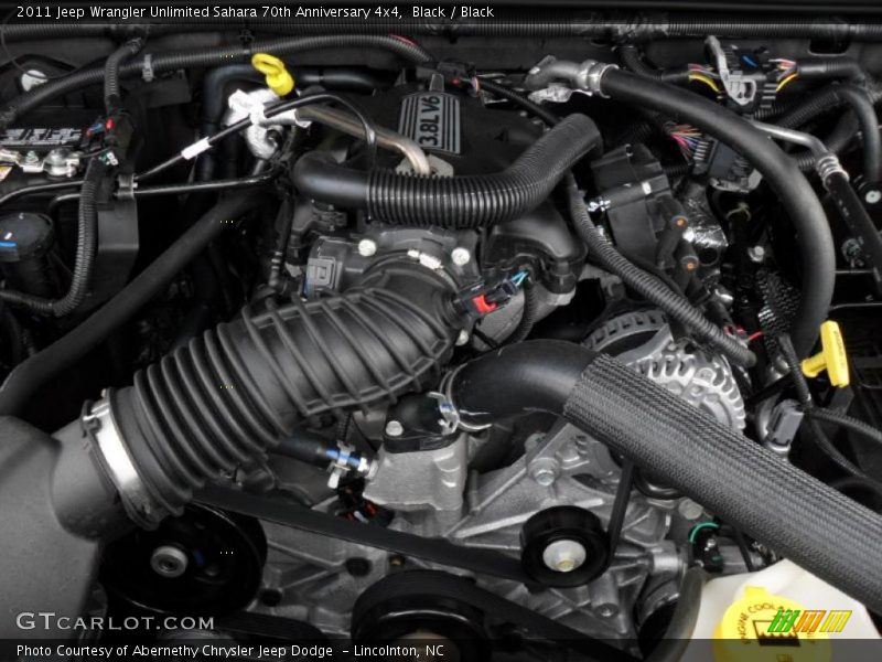  2011 Wrangler Unlimited Sahara 70th Anniversary 4x4 Engine - 3.8 Liter OHV 12-Valve V6