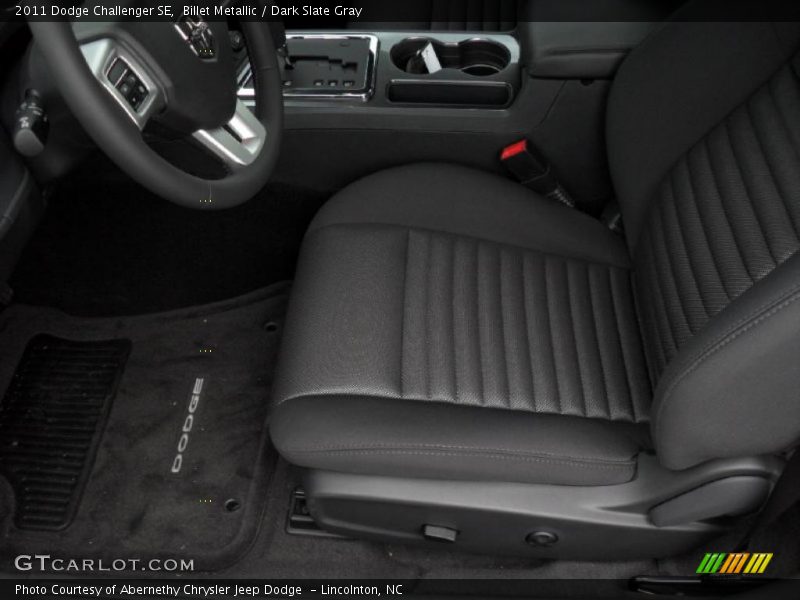 Billet Metallic / Dark Slate Gray 2011 Dodge Challenger SE