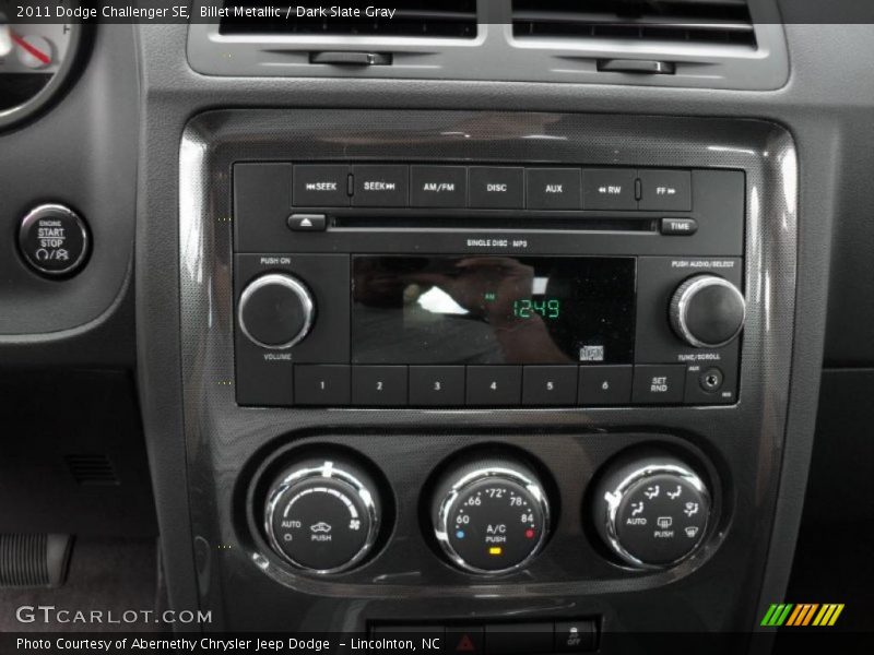 Billet Metallic / Dark Slate Gray 2011 Dodge Challenger SE