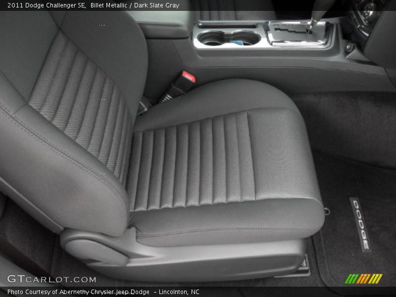 Billet Metallic / Dark Slate Gray 2011 Dodge Challenger SE