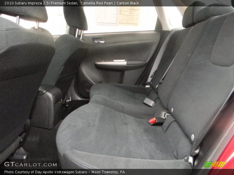 Camellia Red Pearl / Carbon Black 2010 Subaru Impreza 2.5i Premium Sedan