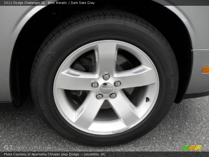 Billet Metallic / Dark Slate Gray 2011 Dodge Challenger SE