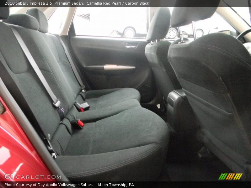 Camellia Red Pearl / Carbon Black 2010 Subaru Impreza 2.5i Premium Sedan