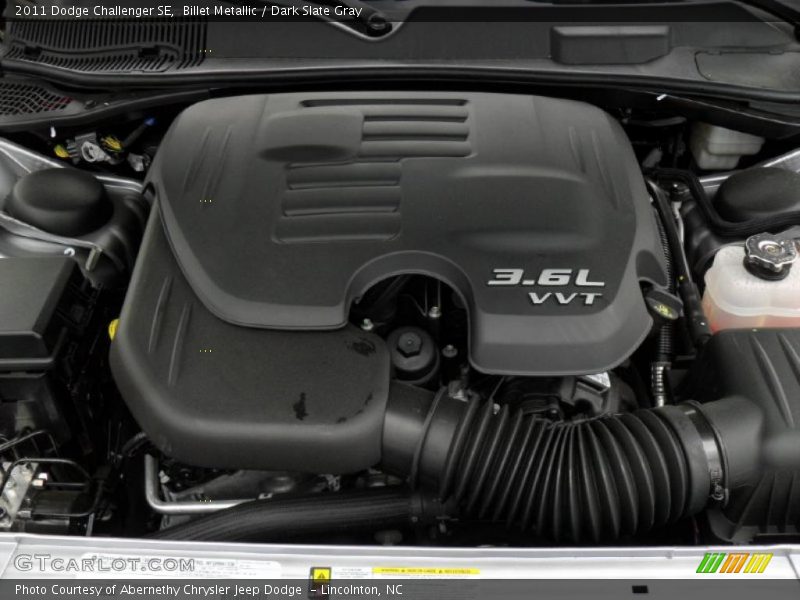 Billet Metallic / Dark Slate Gray 2011 Dodge Challenger SE