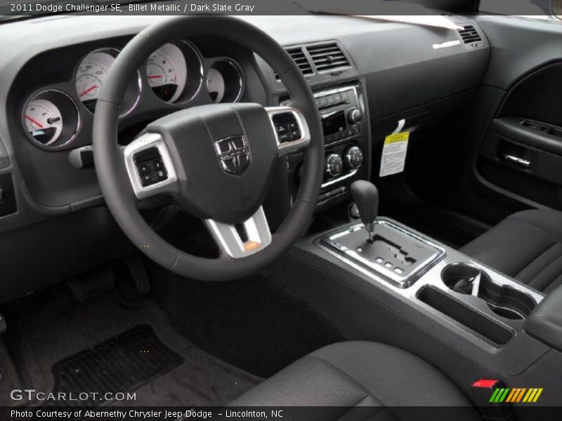 Billet Metallic / Dark Slate Gray 2011 Dodge Challenger SE