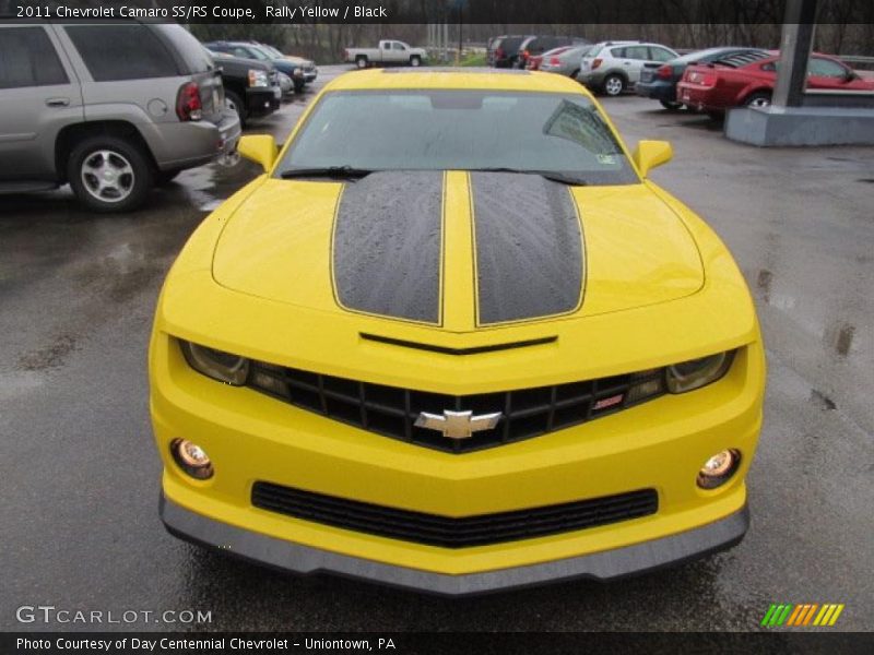 Rally Yellow / Black 2011 Chevrolet Camaro SS/RS Coupe