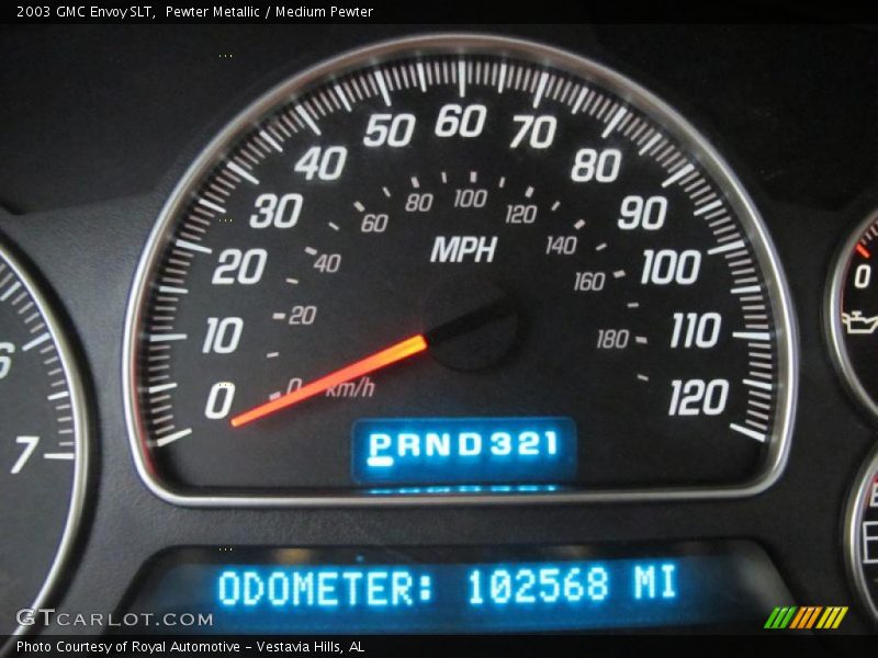 Pewter Metallic / Medium Pewter 2003 GMC Envoy SLT
