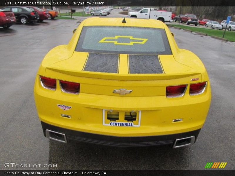 Rally Yellow / Black 2011 Chevrolet Camaro SS/RS Coupe