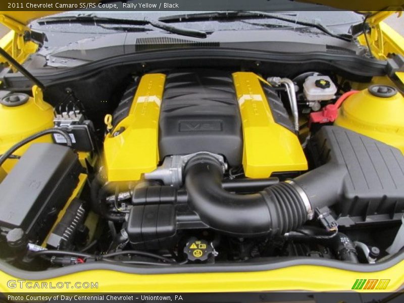Rally Yellow / Black 2011 Chevrolet Camaro SS/RS Coupe