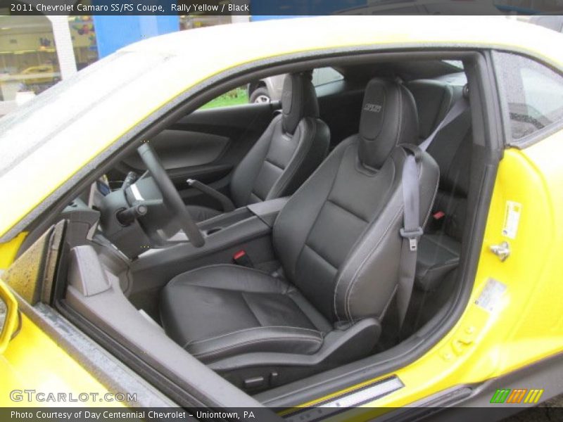 Rally Yellow / Black 2011 Chevrolet Camaro SS/RS Coupe