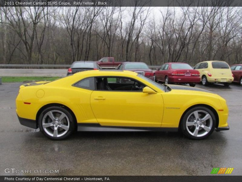 Rally Yellow / Black 2011 Chevrolet Camaro SS/RS Coupe