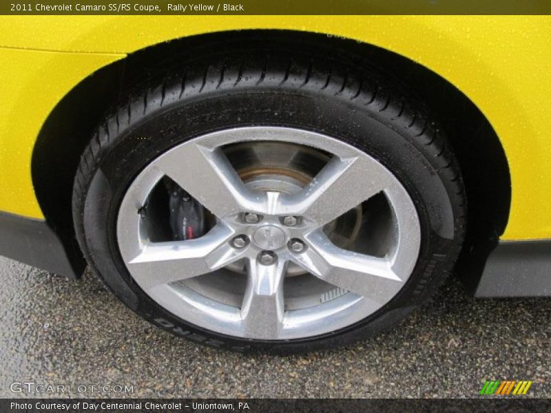 Rally Yellow / Black 2011 Chevrolet Camaro SS/RS Coupe
