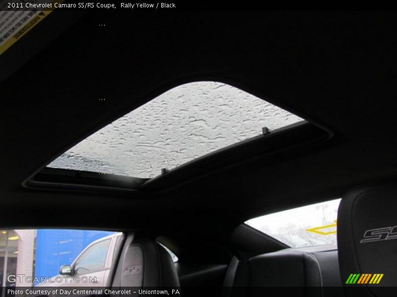 Rally Yellow / Black 2011 Chevrolet Camaro SS/RS Coupe
