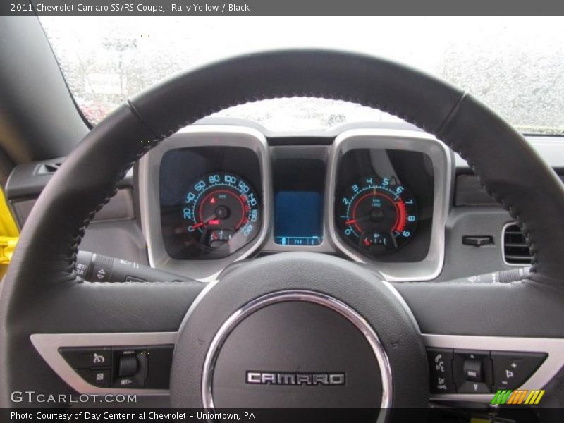 Rally Yellow / Black 2011 Chevrolet Camaro SS/RS Coupe