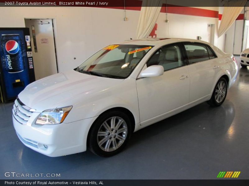 Blizzard White Pearl / Ivory 2007 Toyota Avalon Limited
