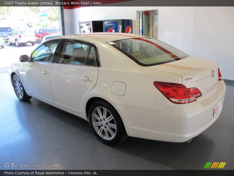 Blizzard White Pearl / Ivory 2007 Toyota Avalon Limited
