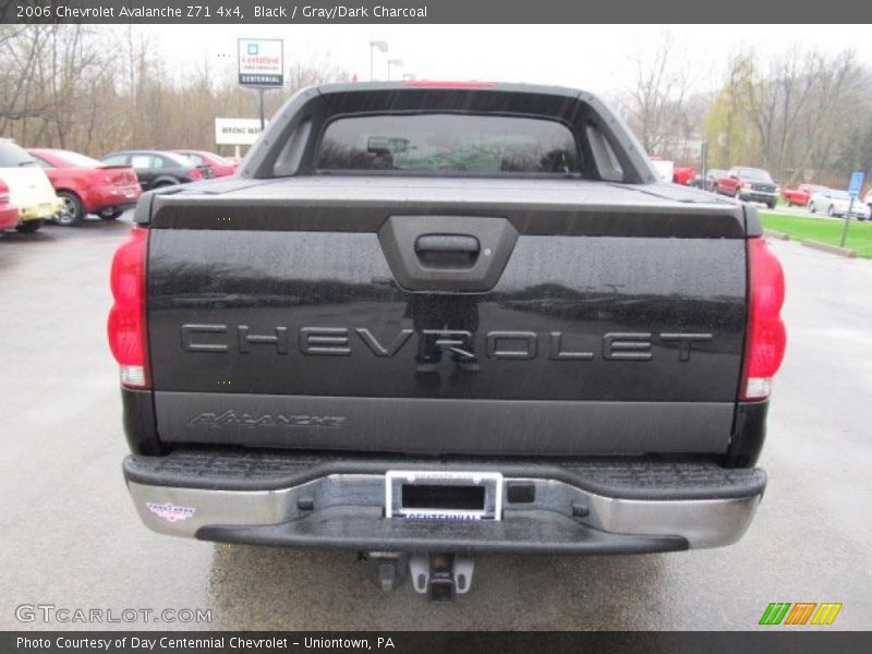 Black / Gray/Dark Charcoal 2006 Chevrolet Avalanche Z71 4x4