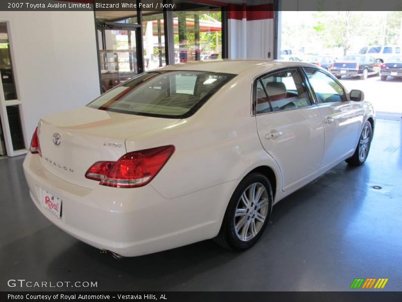 Blizzard White Pearl / Ivory 2007 Toyota Avalon Limited