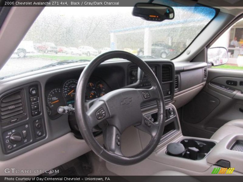 Black / Gray/Dark Charcoal 2006 Chevrolet Avalanche Z71 4x4