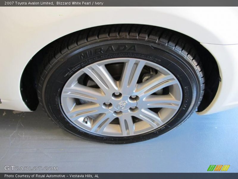 Blizzard White Pearl / Ivory 2007 Toyota Avalon Limited