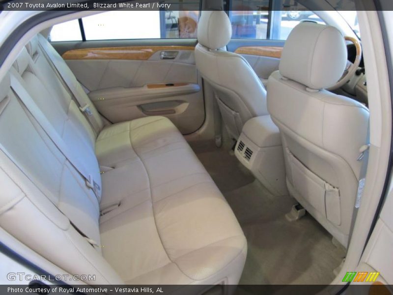 Blizzard White Pearl / Ivory 2007 Toyota Avalon Limited