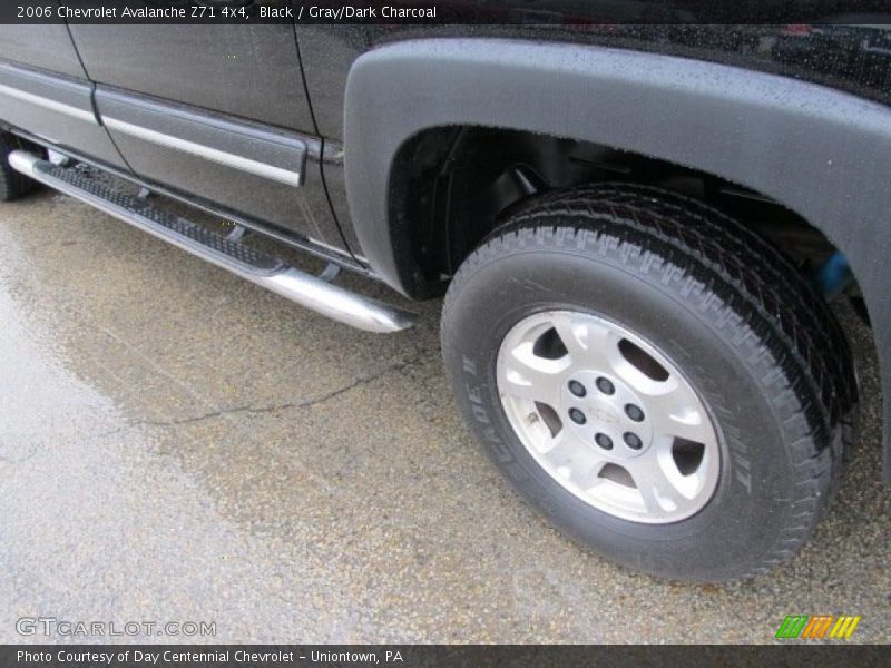 Black / Gray/Dark Charcoal 2006 Chevrolet Avalanche Z71 4x4