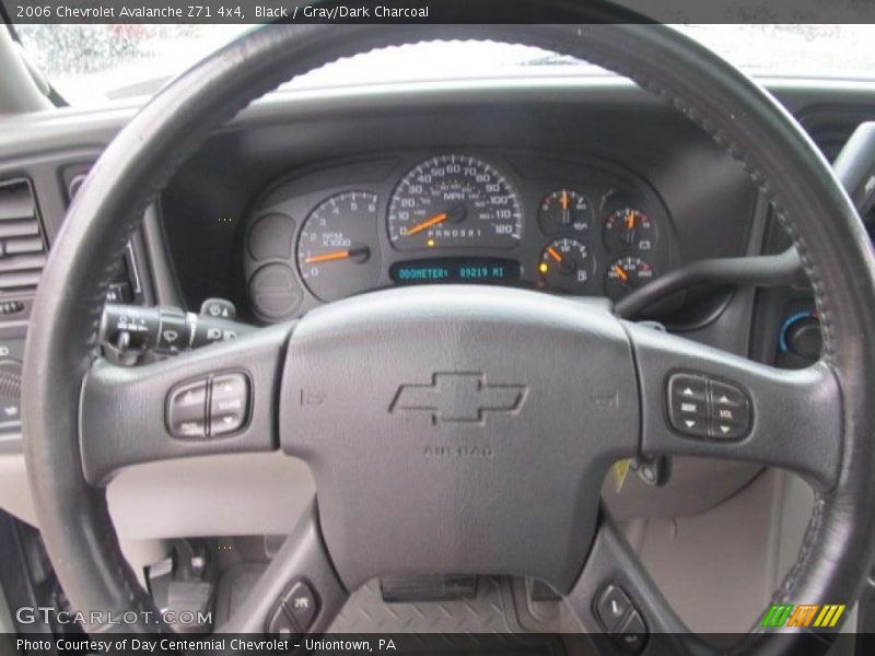 Black / Gray/Dark Charcoal 2006 Chevrolet Avalanche Z71 4x4