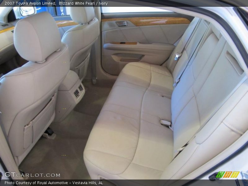 Blizzard White Pearl / Ivory 2007 Toyota Avalon Limited