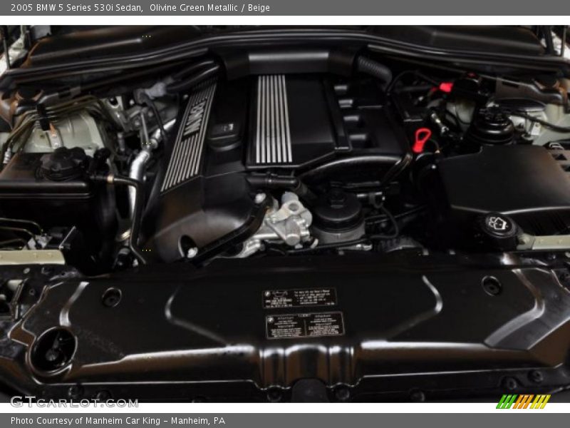 Olivine Green Metallic / Beige 2005 BMW 5 Series 530i Sedan