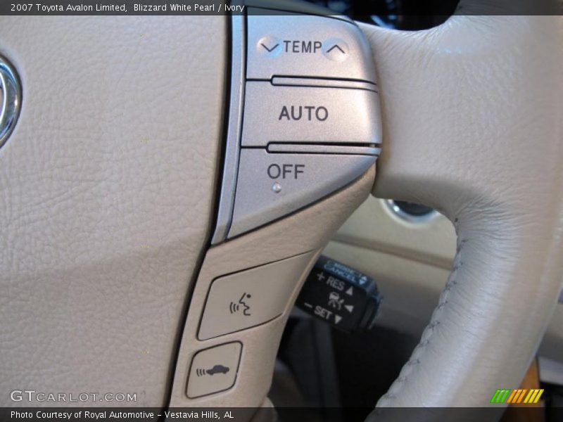 Blizzard White Pearl / Ivory 2007 Toyota Avalon Limited