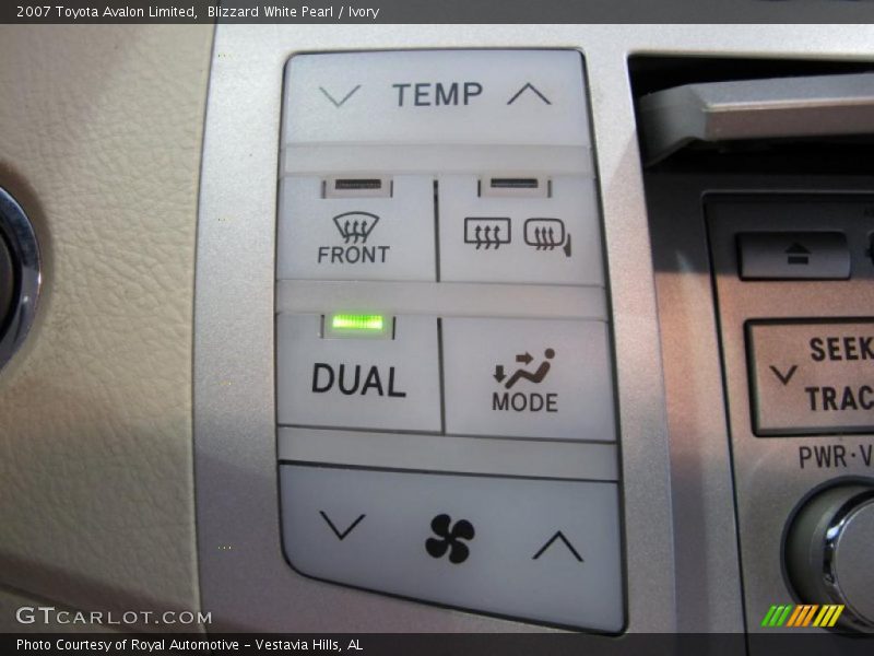 Blizzard White Pearl / Ivory 2007 Toyota Avalon Limited