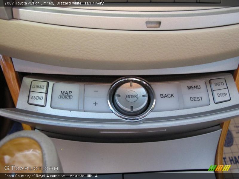 Blizzard White Pearl / Ivory 2007 Toyota Avalon Limited