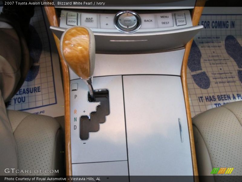 Blizzard White Pearl / Ivory 2007 Toyota Avalon Limited