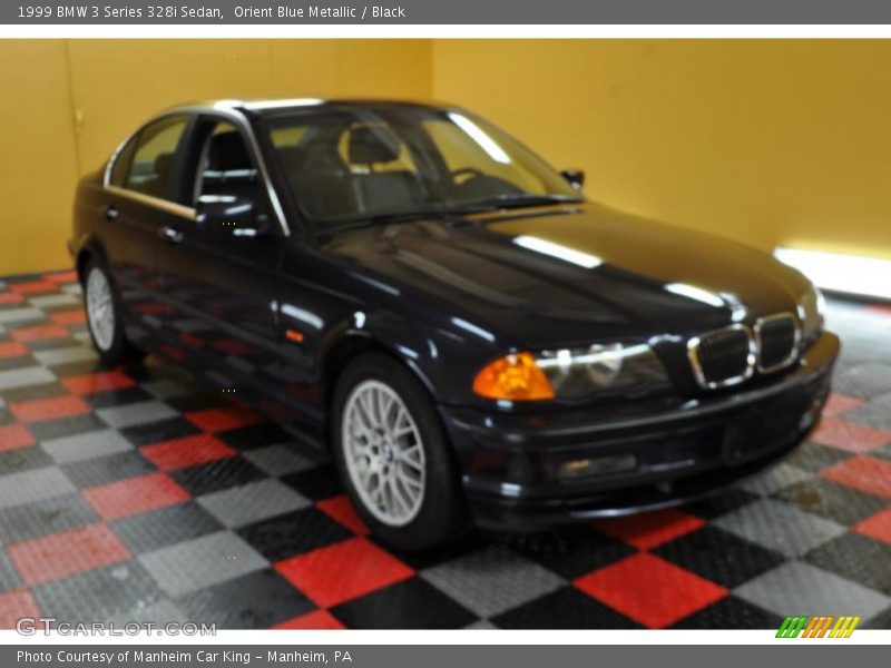 Orient Blue Metallic / Black 1999 BMW 3 Series 328i Sedan