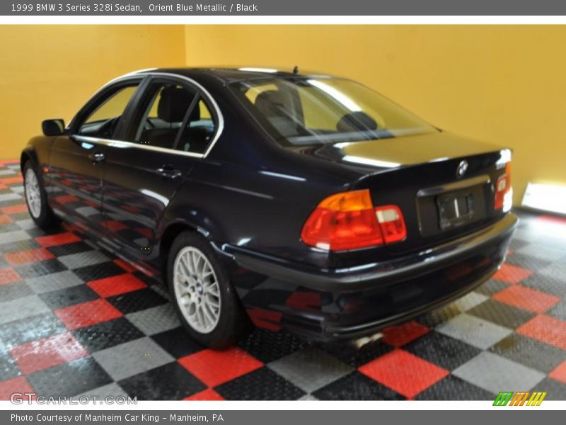 Orient Blue Metallic / Black 1999 BMW 3 Series 328i Sedan