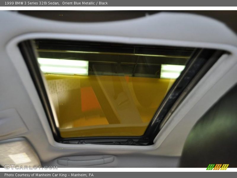 Orient Blue Metallic / Black 1999 BMW 3 Series 328i Sedan