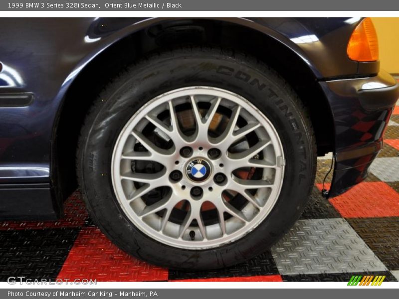 Orient Blue Metallic / Black 1999 BMW 3 Series 328i Sedan