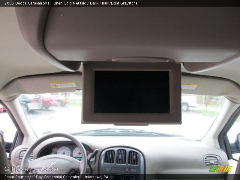 Linen Gold Metallic / Dark Khaki/Light Graystone 2005 Dodge Caravan SXT