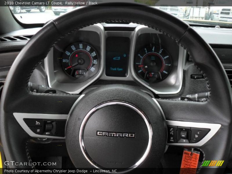 Rally Yellow / Black 2010 Chevrolet Camaro LT Coupe
