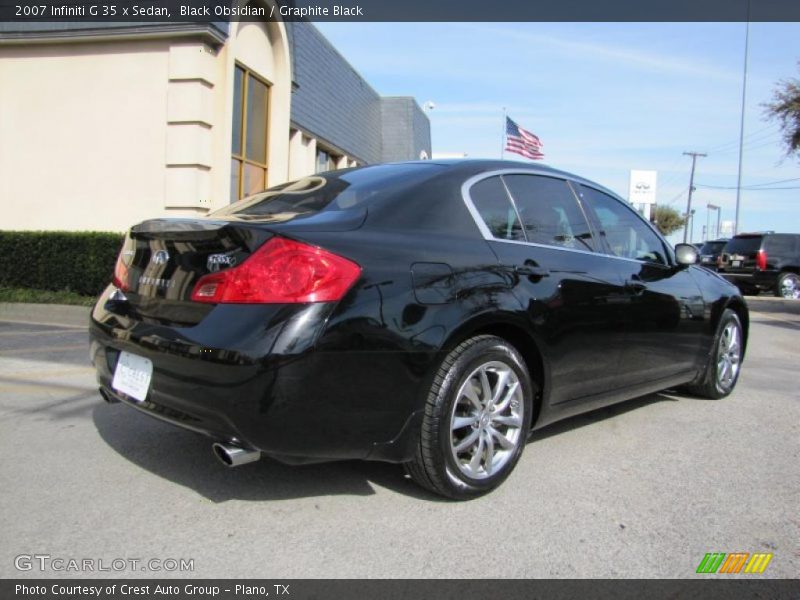 Black Obsidian / Graphite Black 2007 Infiniti G 35 x Sedan
