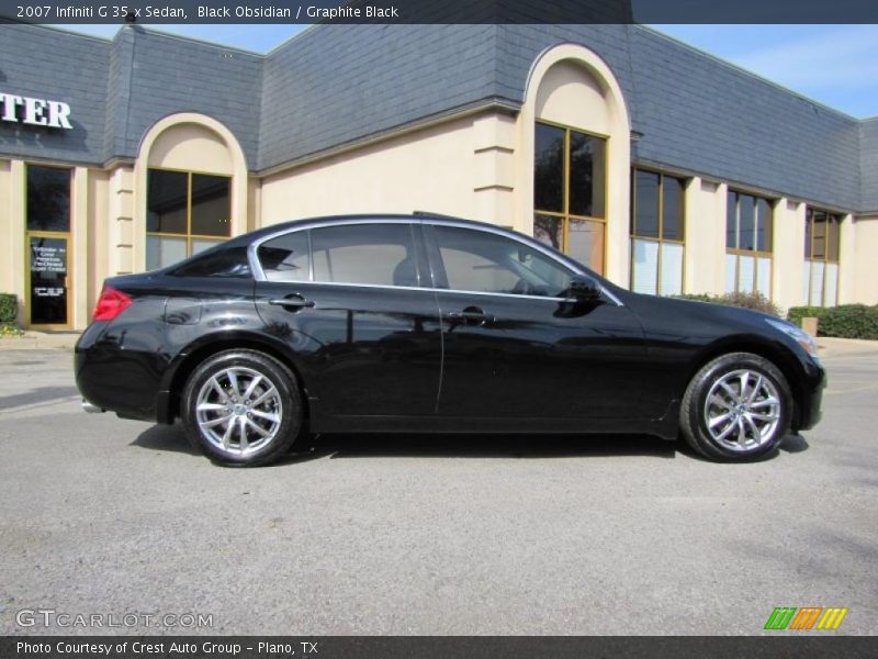 Black Obsidian / Graphite Black 2007 Infiniti G 35 x Sedan
