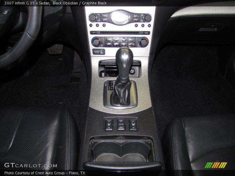 Black Obsidian / Graphite Black 2007 Infiniti G 35 x Sedan