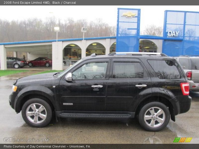 Black / Charcoal 2008 Ford Escape Limited 4WD