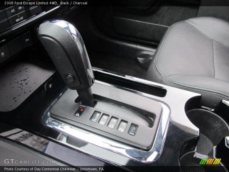 Black / Charcoal 2008 Ford Escape Limited 4WD